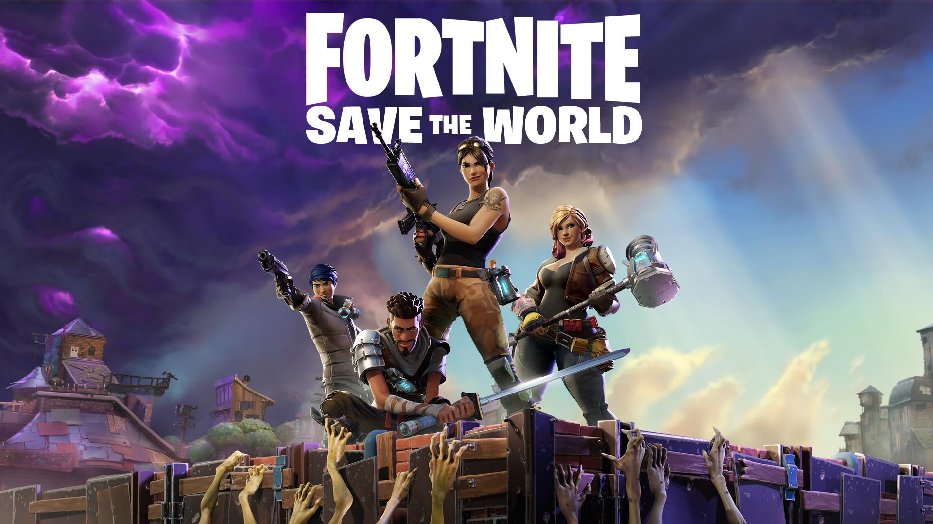 Fortnite Save the world logo, updated by a Reddit user